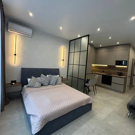 аркадия жк атмосфера , паркинг , море , терраса,14 этаж Apartment Odesa