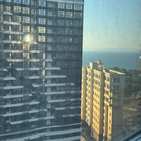 Apartment аркадия жк атмосфера , паркинг , море , терраса,14 этаж *